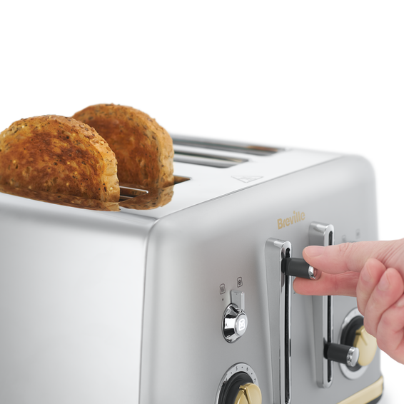 Mostra 4Slice Toaster Moonshine Silver / Gold Breville